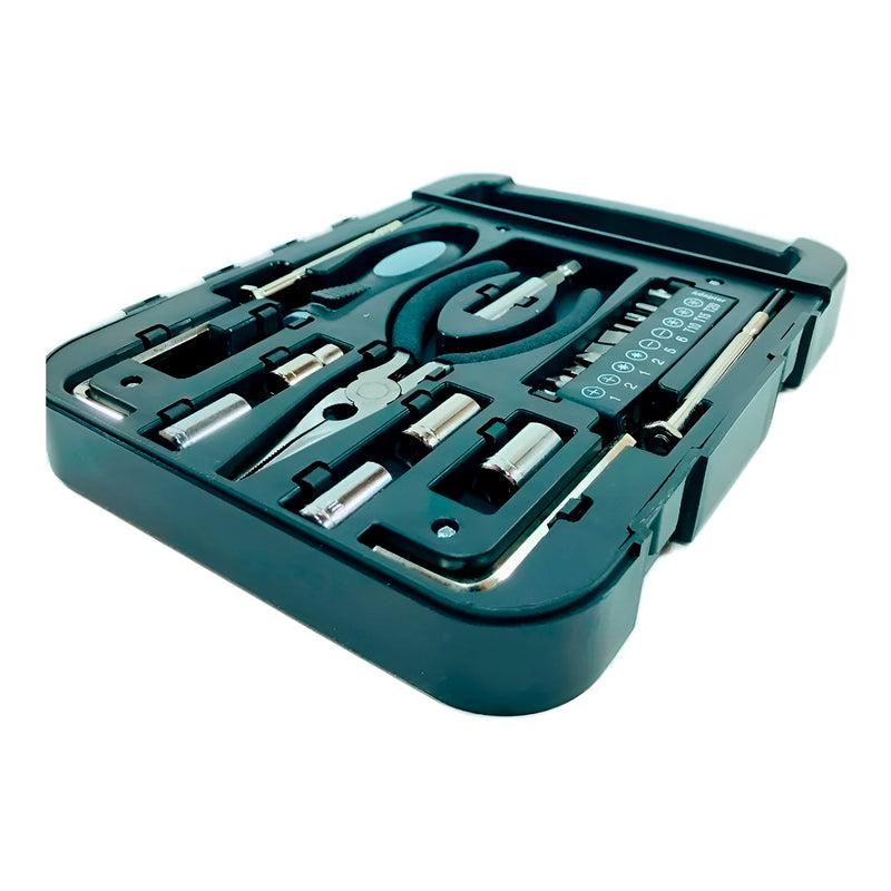 Conjunto Kit Ferramentas Alicate Chave de Fenda Utilidades