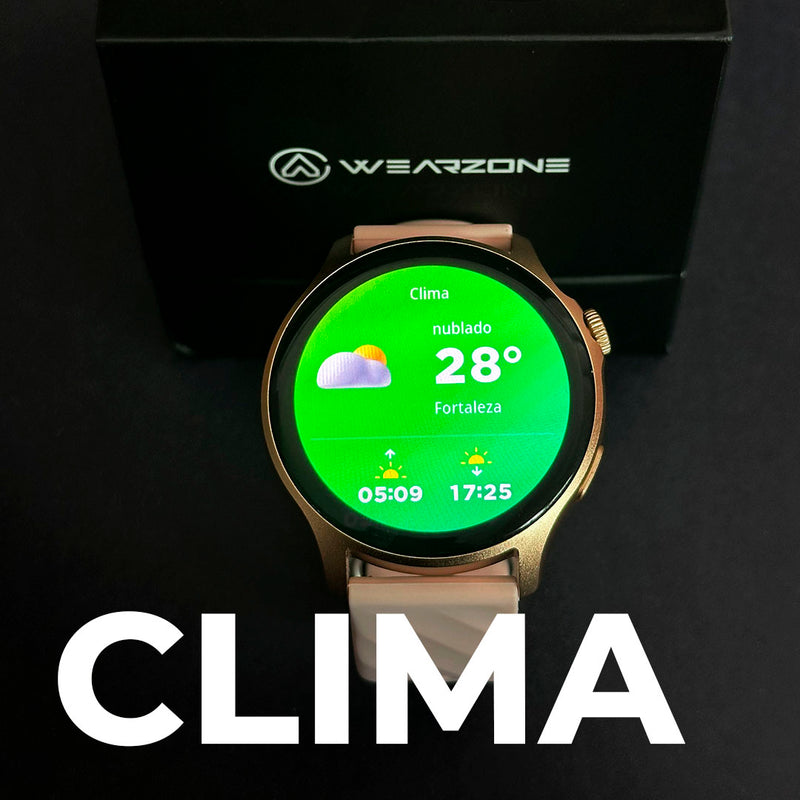 Relógio Lite Wearzone/A prova de  água/ bateria longa /