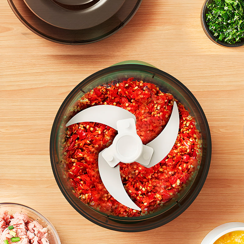 Mini triturador de temporo