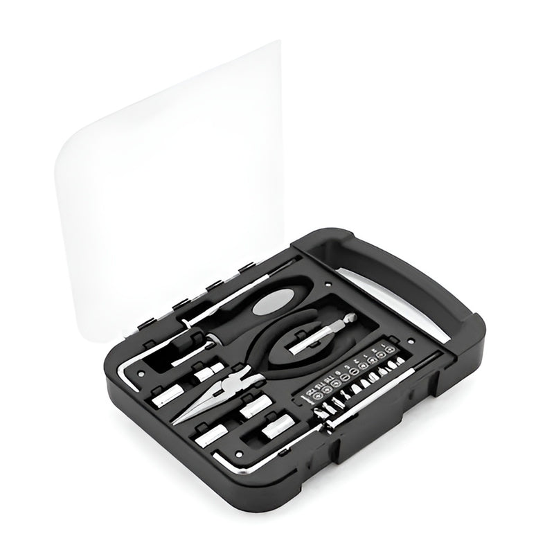 Conjunto Kit Ferramentas Alicate Chave de Fenda Utilidades