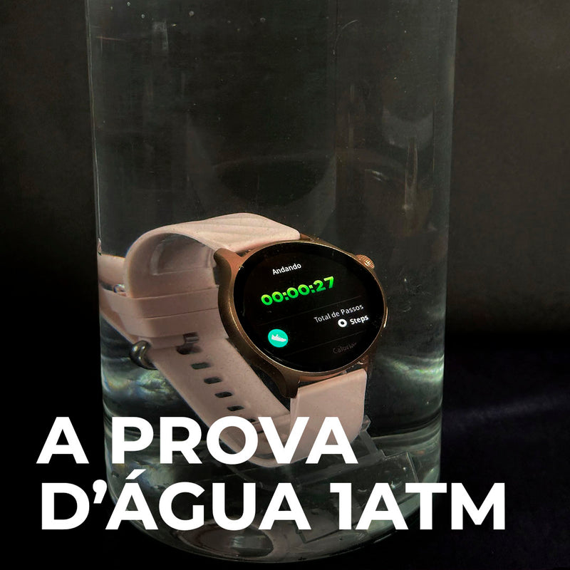Relógio Lite Wearzone/A prova de  água/ bateria longa /