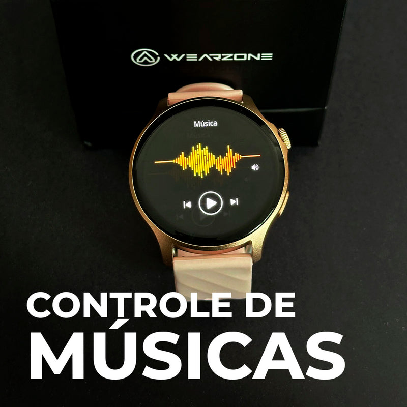 Relógio Lite Wearzone/A prova de  água/ bateria longa /
