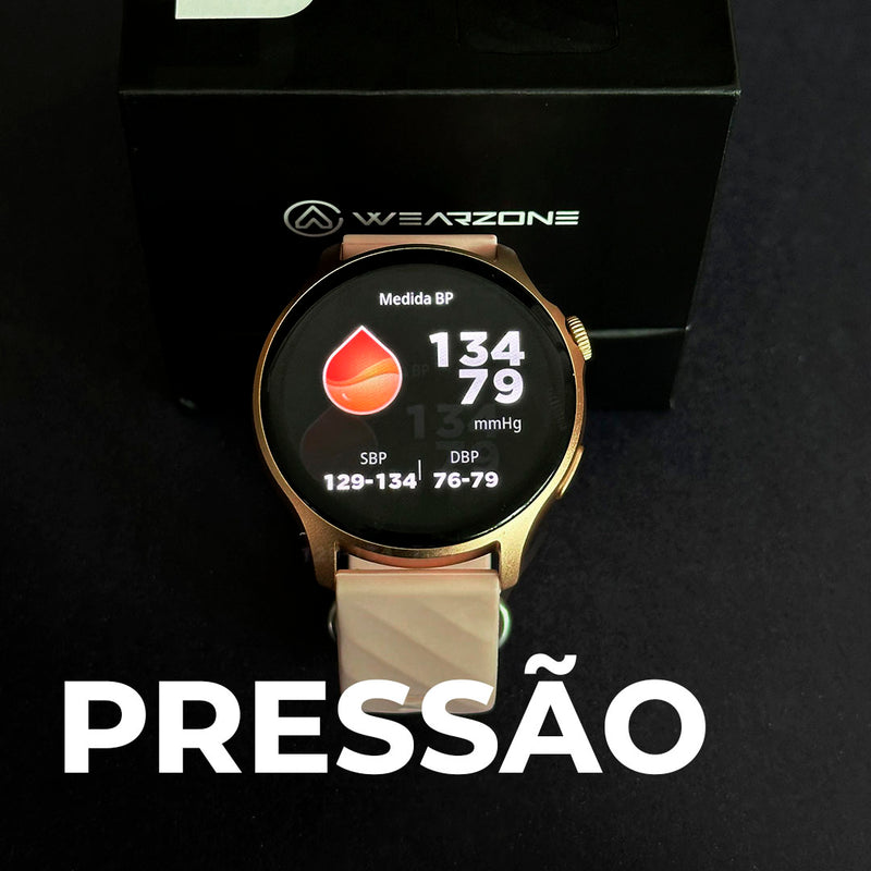 Relógio Lite Wearzone/A prova de  água/ bateria longa /