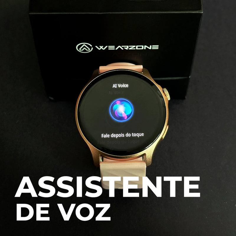 Relógio Lite Wearzone/A prova de  água/ bateria longa /