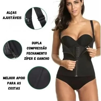 Cinta modeladora dupla compressão